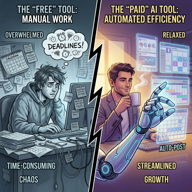 Free vs Paid: When Should You Stop Tinkering with Buffer and Shift Gears?